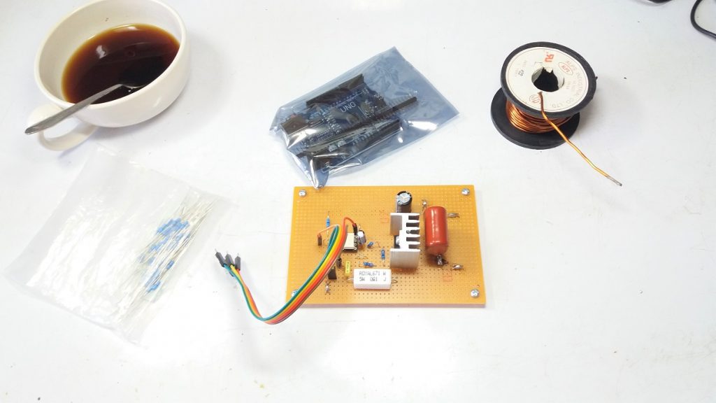 Tiny Quasi-Resonant Induction Heater Using Arduino UNO