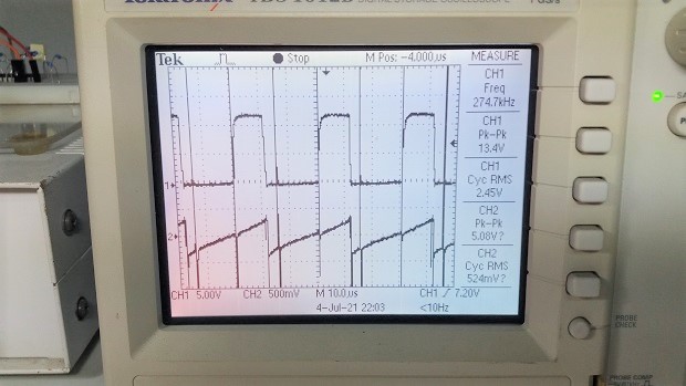 The Smallest DC-DC boost converter by OB2263