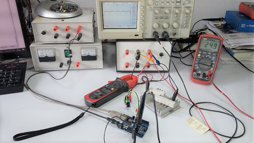 AC Current Sensor By using ACS712 Hall Effect