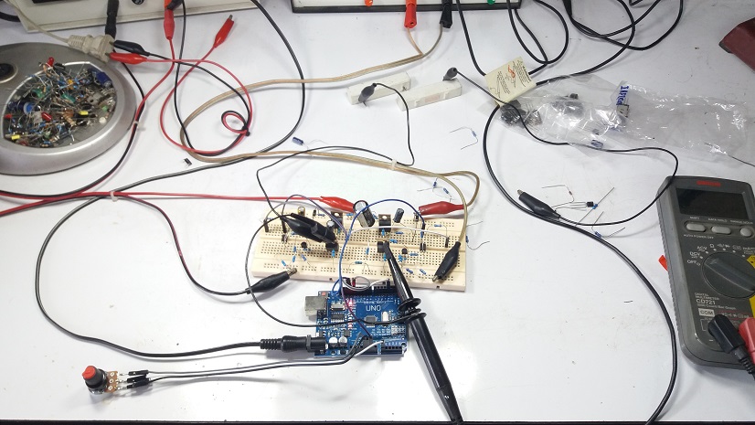 Simple Output Stage Inverter for Arduino UNO