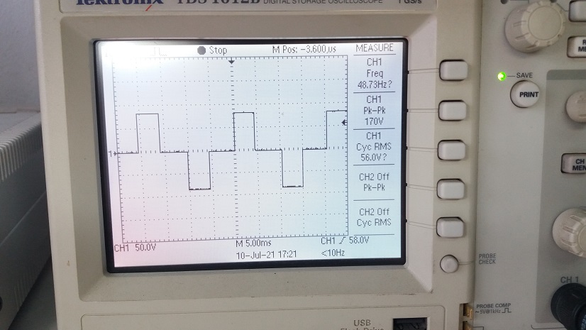 Simple Output Stage Inverter for Arduino UNO