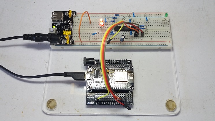 NodeMCU ESP8266 interface with MCP23017