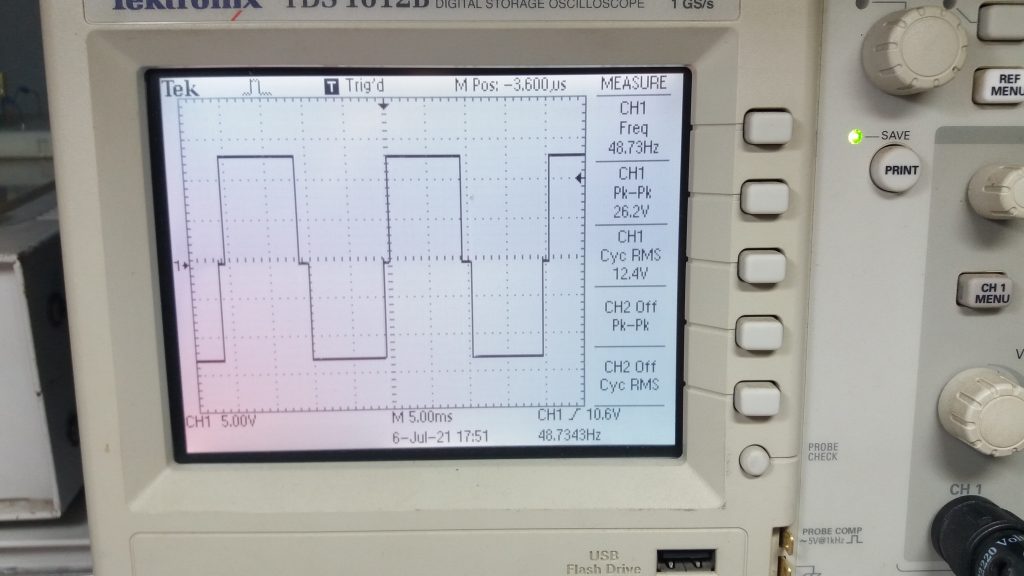 Simple Output Stage Inverter for Arduino UNO