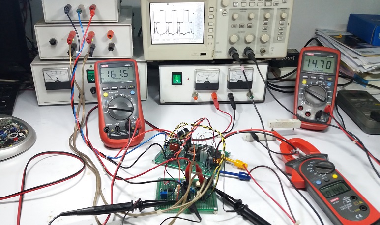 Half-Bridge Converter SMPS Using UCC3808 Controller