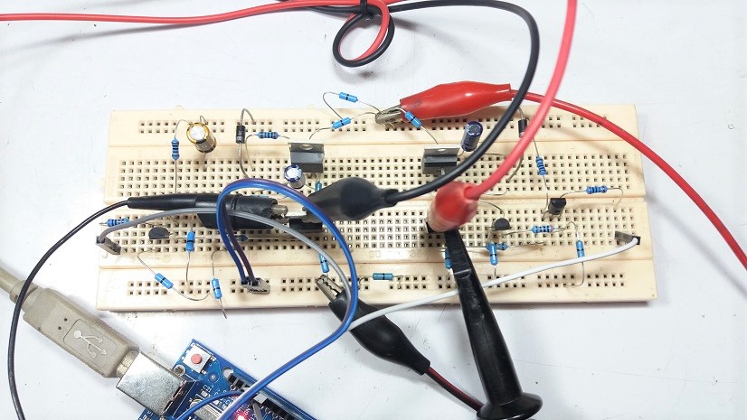 Simple Output Stage Inverter for Arduino UNO