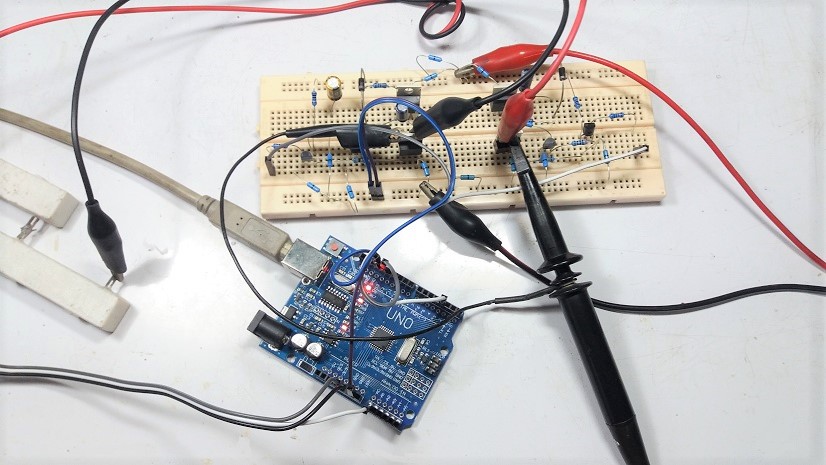 Simple Output Stage Inverter for Arduino UNO