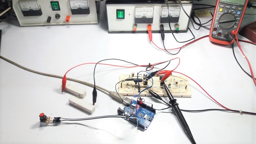 Simple Output Stage Inverter for Arduino UNO