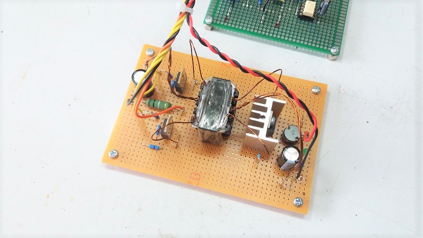 Mini Push-Pull Converter Board for UCC3808 PWM Controller