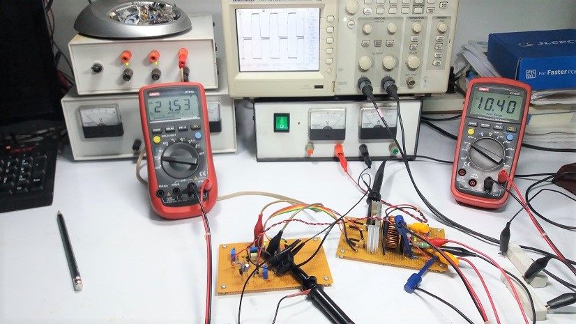 IR2153 Control DC-DC Synchronous Buck Converter