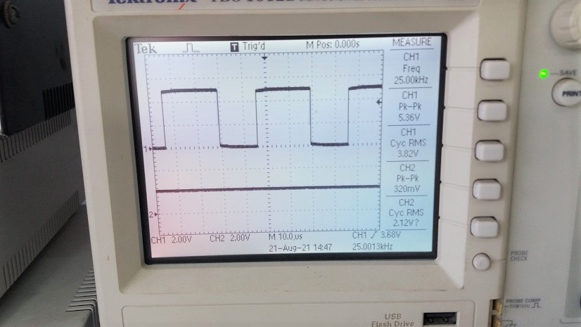 Experiment board DC Motor Speed Control with Arduino UNO