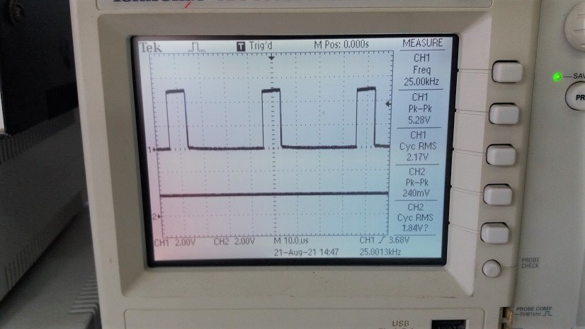 Experiment board DC Motor Speed Control with Arduino UNO