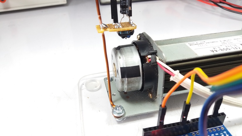 Build the Simple Tachometer Sensor for Control Speed DC motor