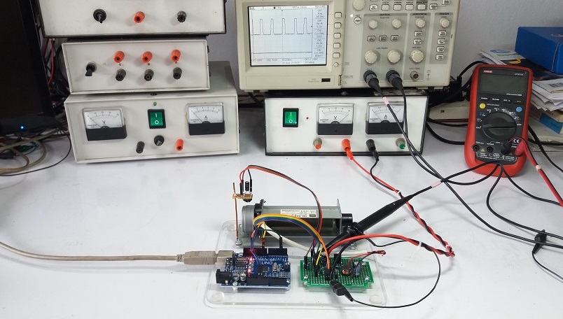 Build the Simple Tachometer Sensor for Control Speed DC motor