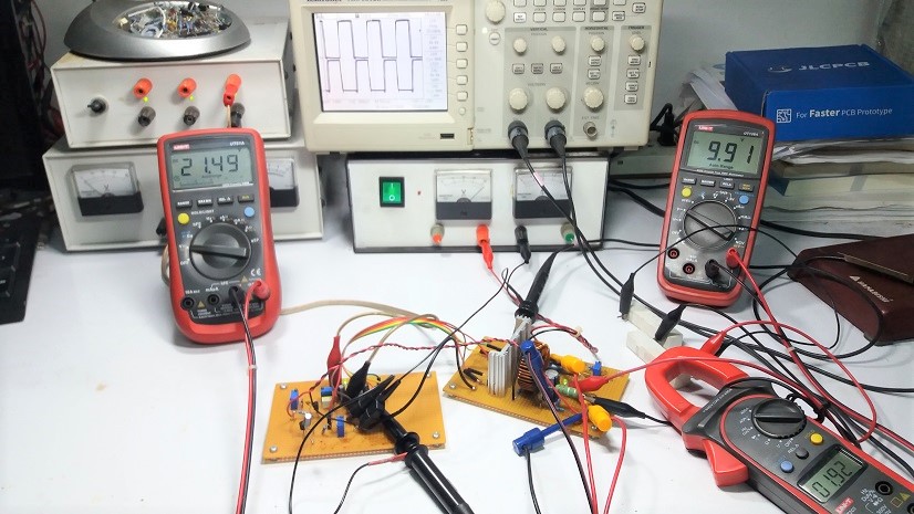 IR2153 Control DC-DC Synchronous Buck Converter