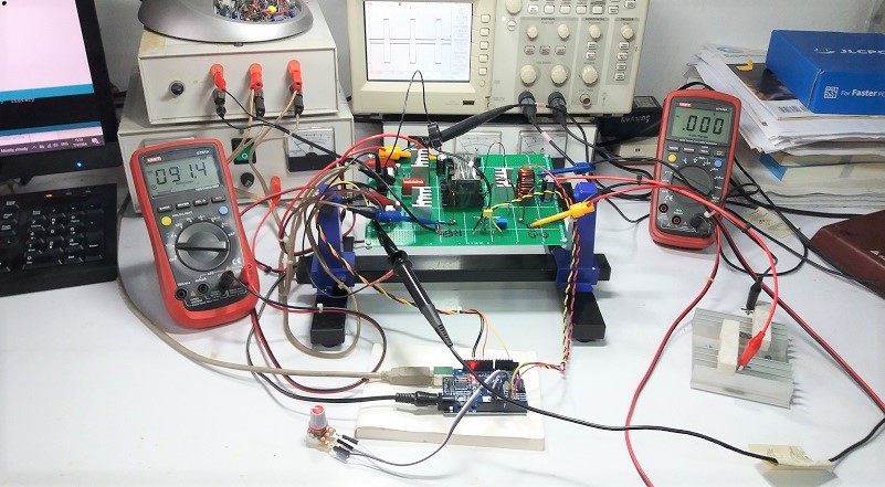 Basics Open Loop Half-Bridge SMPS Using Arduino UNO