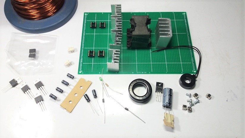 Simple and Small Phase-Shifted Full-Bridge Converter By Using Arduino UNO