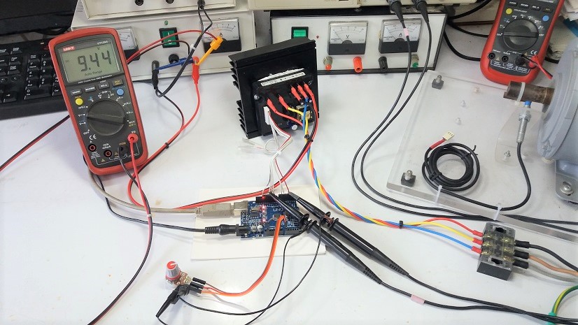 Arduino Speed Control 3 Phase Induction Motor by TM-35 (V.2)