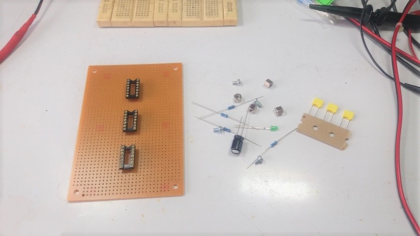 Experiment of Dead-time Circuit for 3 Phase Motors