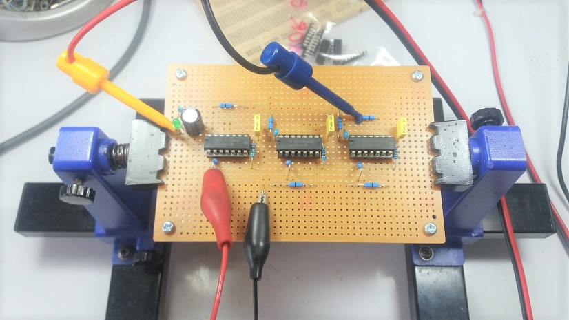 Experiment of Dead-time Circuit for 3 Phase Motors
