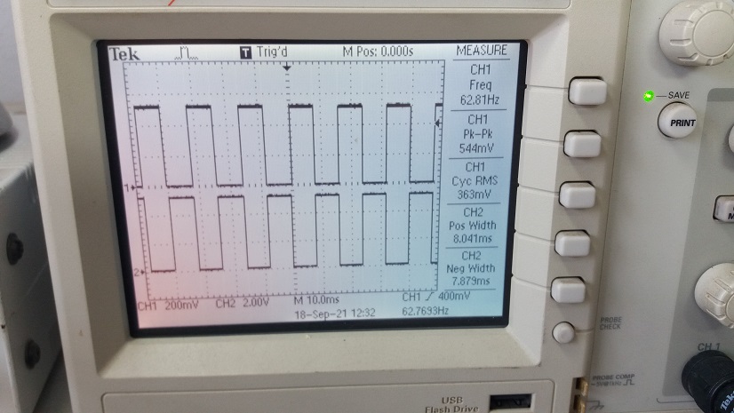 Arduino Speed Control 3 Phase Induction Motor by TM-35 (V.2)