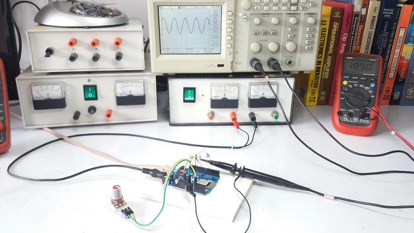 ESP8266 WeMos D1 Simple Speed Control for 3 Phase Induction Motor