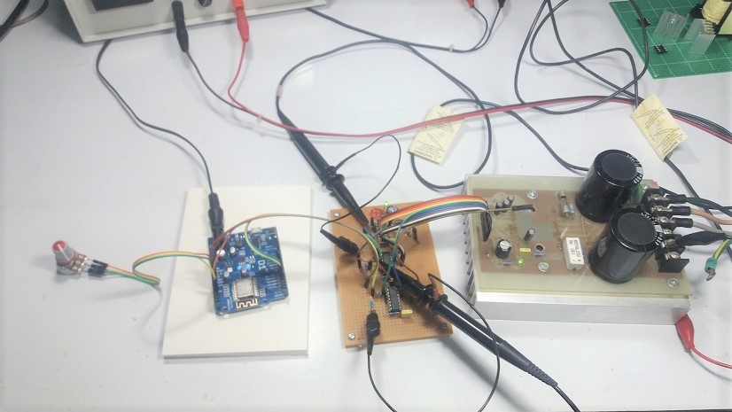 Experiment of Dead-time Circuit for 3 Phase Motors