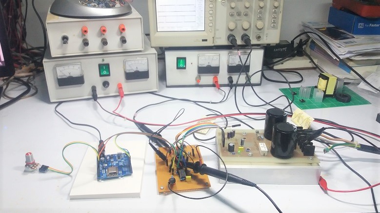 Experiment of Dead-time Circuit for 3 Phase Motors