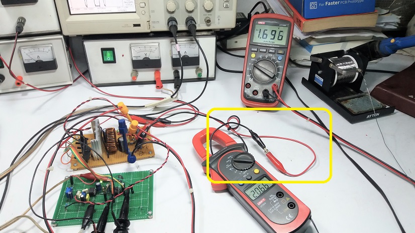 Simple DC-DC Synchronous Buck Converter based on UC3842