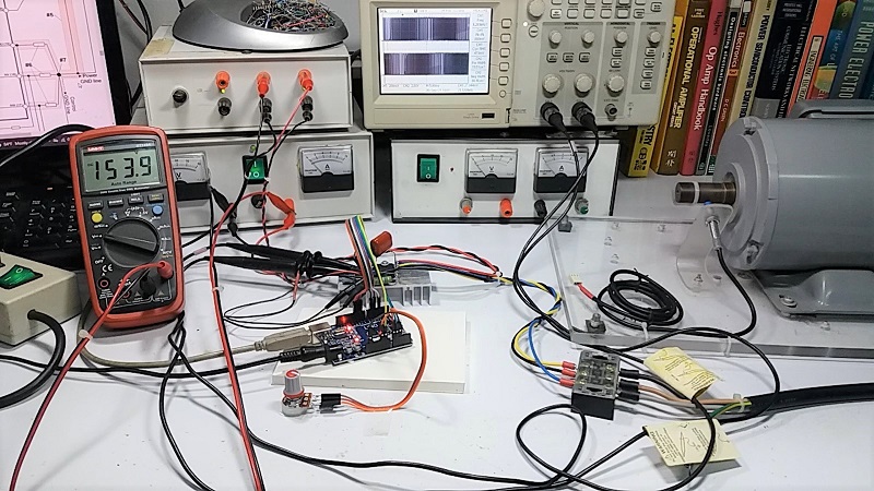 Small Size Prototype of 3 Phase Motor Drive by Using IPM-IKCM15F60GA