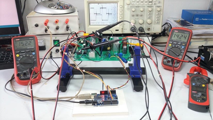 Simple and Small Phase-Shifted Full-Bridge Converter By Using Arduino UNO