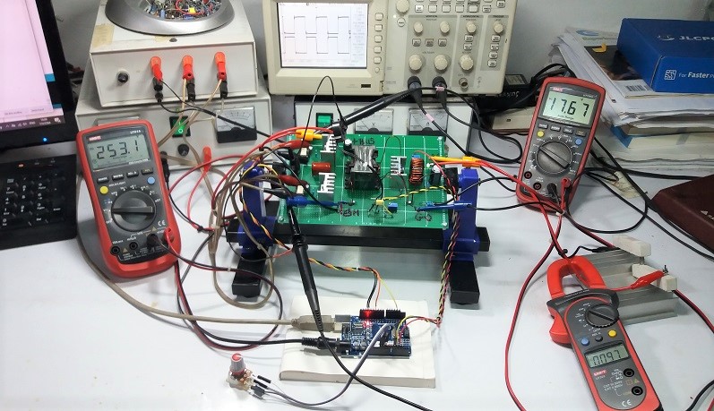 Basics Open Loop Half-Bridge SMPS Using Arduino UNO