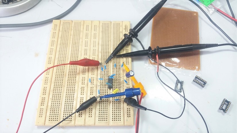 Experiment of Dead-time Circuit for 3 Phase Motors