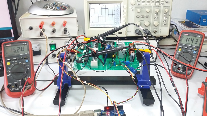 Simple and Small Phase-Shifted Full-Bridge Converter By Using Arduino UNO