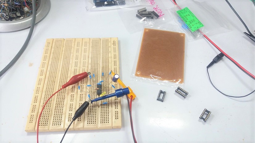 Experiment of Dead-time Circuit for 3 Phase Motors