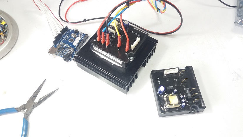 Arduino Speed Control 3 Phase Induction Motor by TM-35 (V.2)