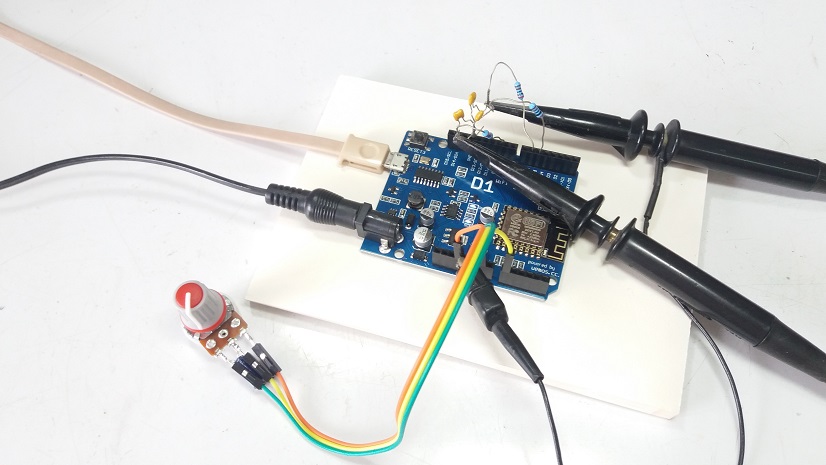 ESP8266 WeMos D1 Simple Speed Control for 3 Phase Induction Motor