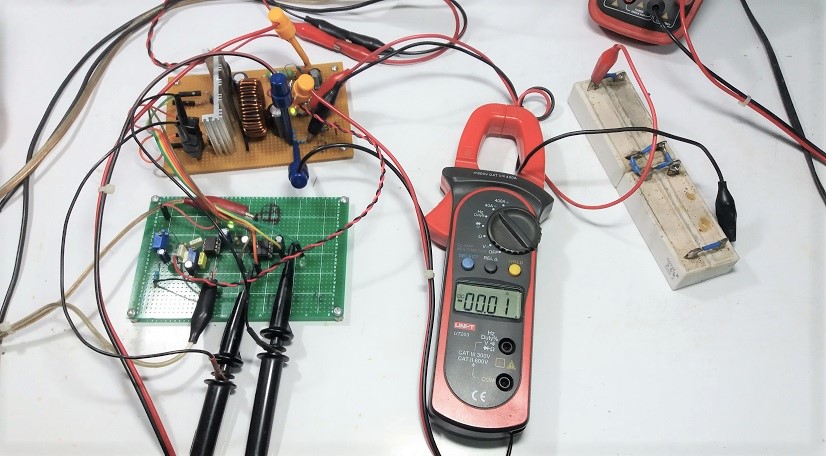 Simple DC-DC Synchronous Buck Converter based on UC3842