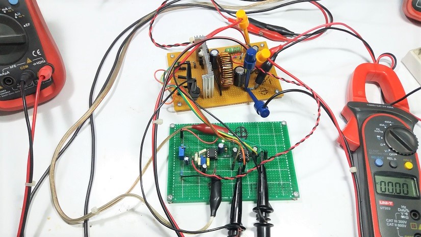 Simple DC-DC Synchronous Buck Converter based on UC3842