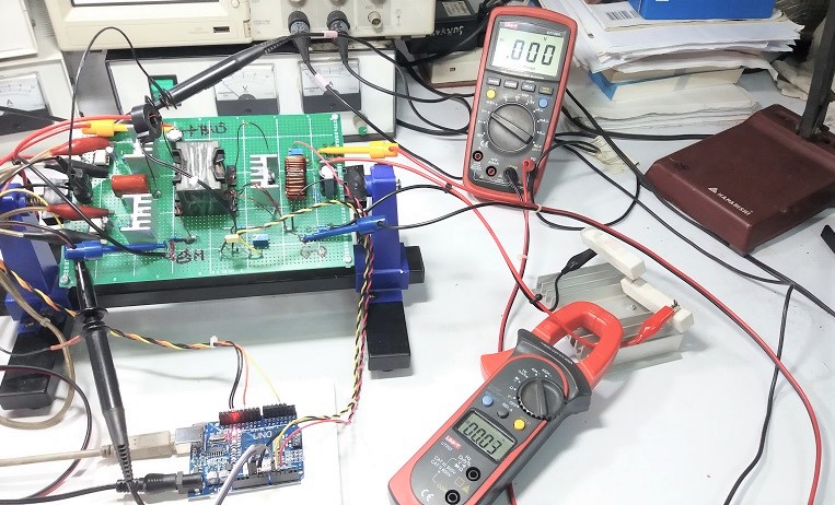 Basics Open Loop Half-Bridge SMPS Using Arduino UNO