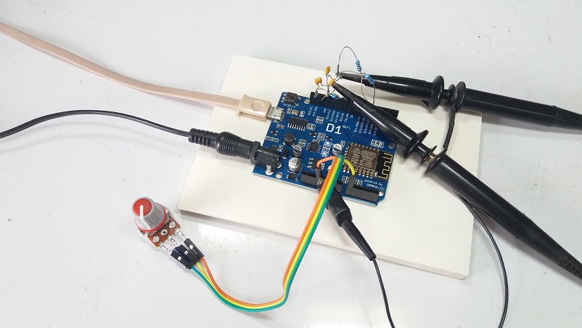 ESP8266 WeMos D1 Simple Speed Control for 3 Phase Induction Motor