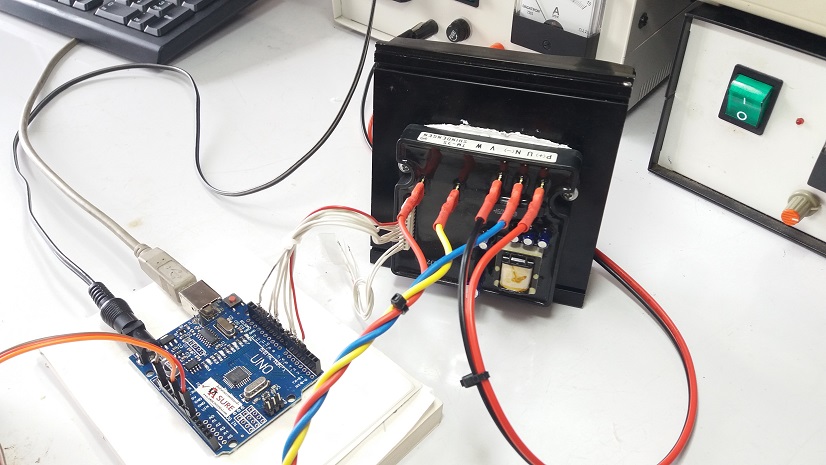 Arduino Speed Control 3 Phase Induction Motor by TM-35 (V.2)