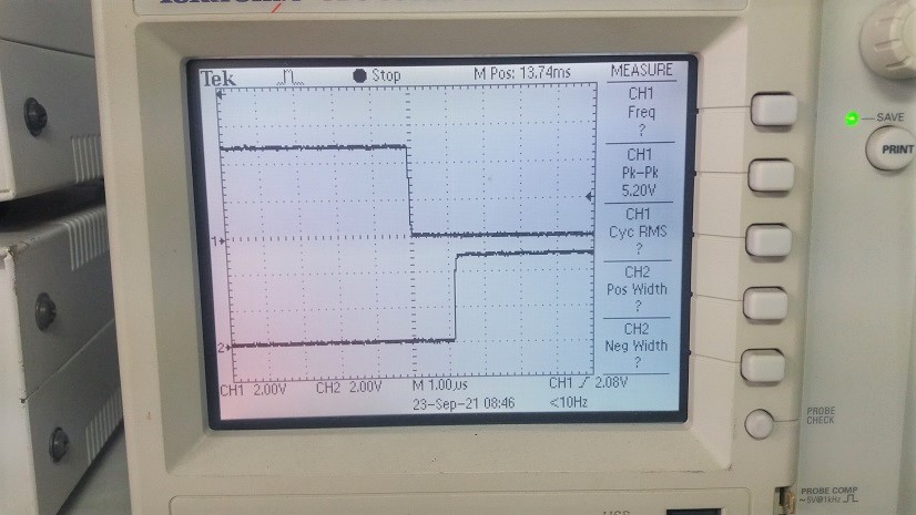 Experiment of Dead-time Circuit for 3 Phase Motors