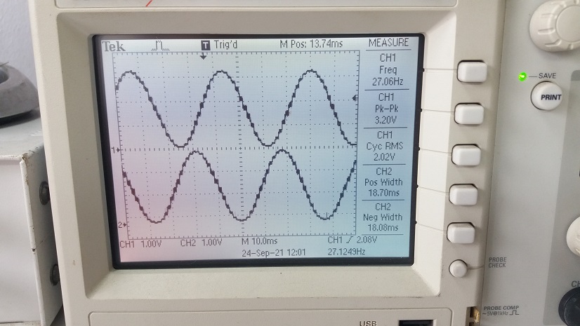 ESP8266 WeMos D1 Simple Speed Control for 3 Phase Induction Motor