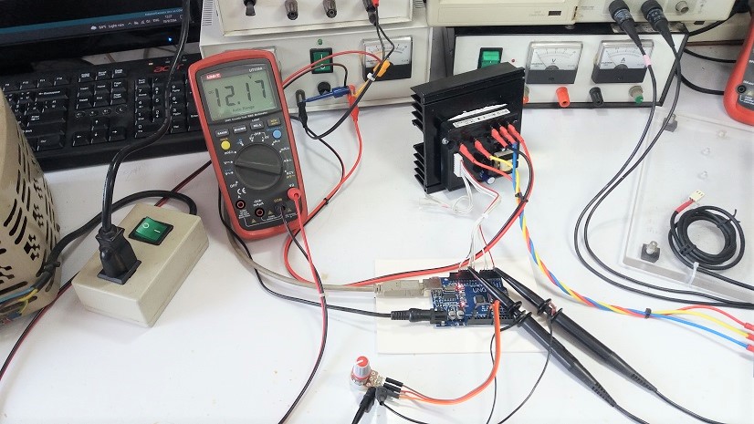 Arduino Speed Control 3 Phase Induction Motor by TM-35 (V.2)