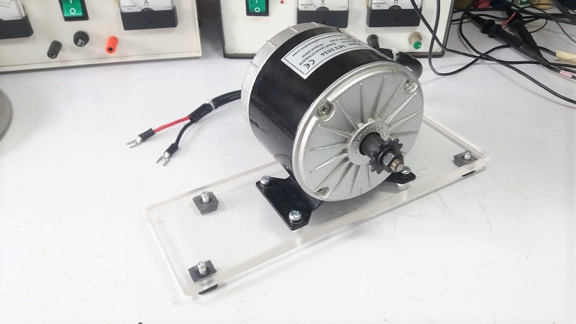 DIY a base plate DC motor 300W for use in Experiments