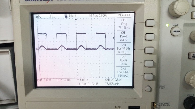 Mini ZCS Resonant L-Type DC-DC Buck Converter 20W