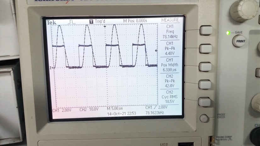 Mini ZCS Resonant L-Type DC-DC Buck Converter 20W