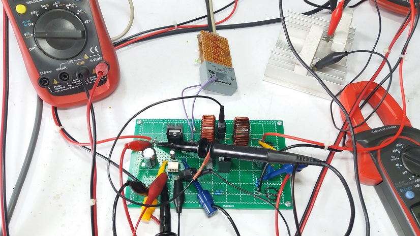 ZCS Resonant M-Type DC-DC Buck Converter