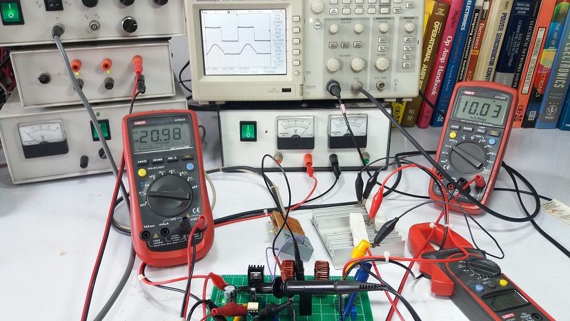 ZCS Resonant M-Type DC-DC Buck Converter