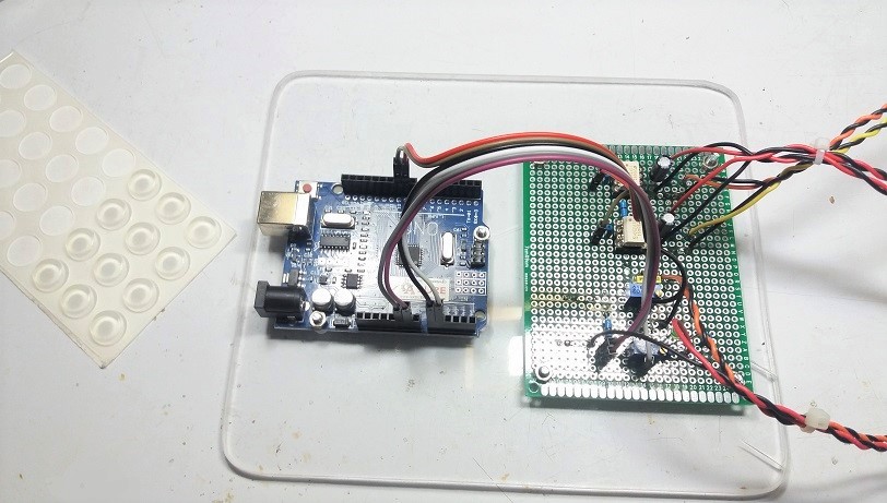 Interface Board  Arduino with Two-switch for Switching Mode Power Supply